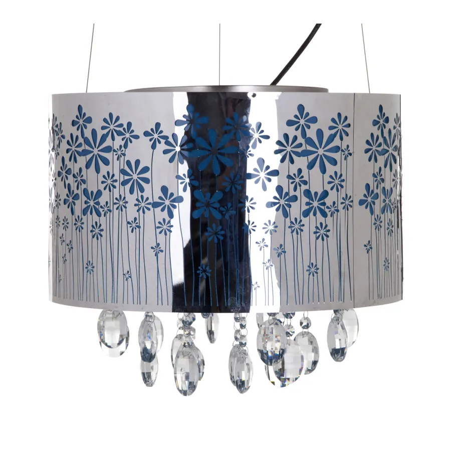 Klosz sufitowy Kwiaty z kryształami Ø 40 cm